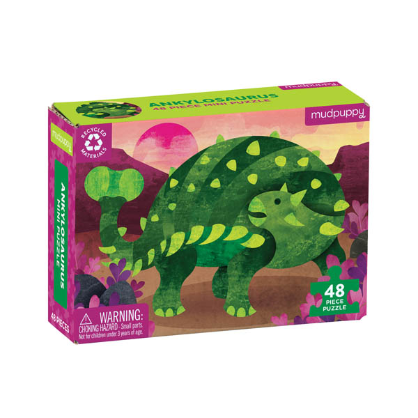 Ankylosaurus Mini Puzzle (48 pieces)