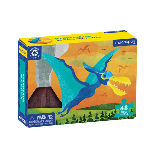 Pterosaur Mini Puzzle (48 pieces)