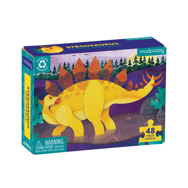 Stegosaurus Mini Puzzle (48 pieces)