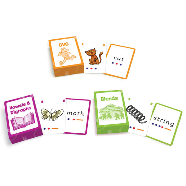 Decoding Flashcards (3 decks) Junior Learning