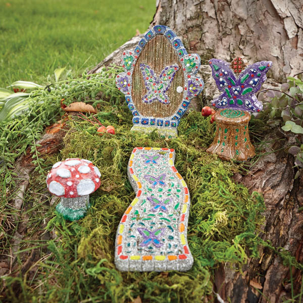 Paint Your Own Stone Fairy Garden MindWare