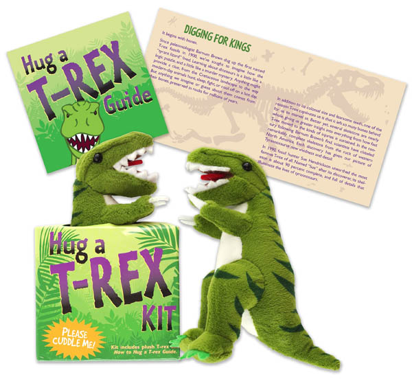 t rex hug