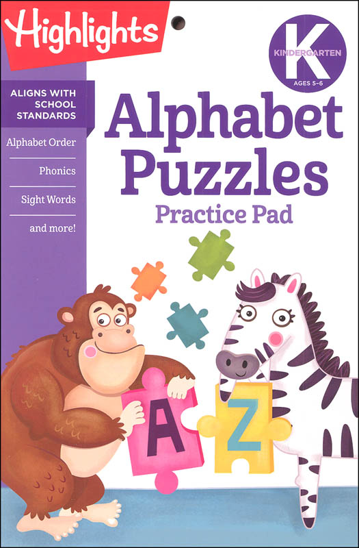 alphabet puzzles for kindergarten