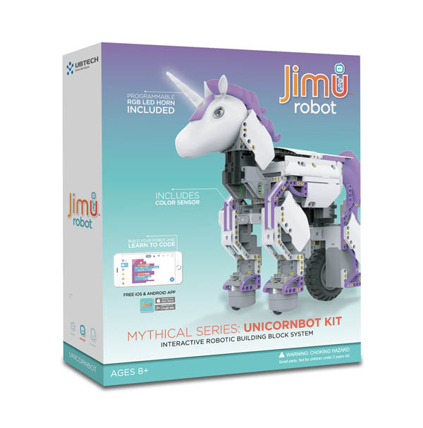 Ubtech JRA0201 Jimu Robot Mythical Series Unicornbot Kit for sale online 