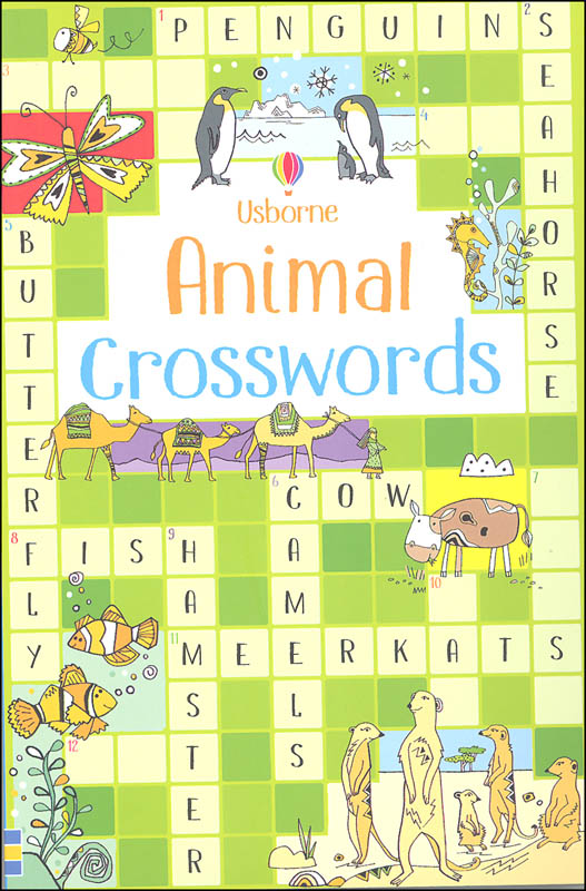 Animal Crosswords (Usborne)
