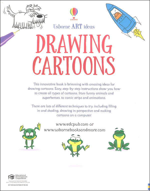 Drawing Cartoons (Usborne Art Ideas) Usborne 9780794544324