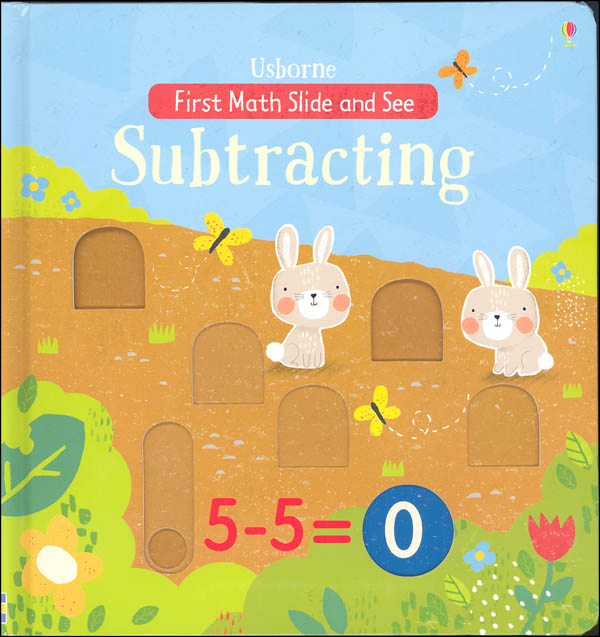 First Math Slide And See Subtracting EDC Usborne 9780794539627