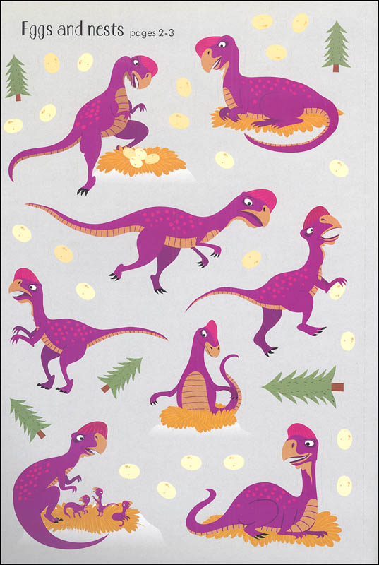 usborne first sticker book dinosaurs