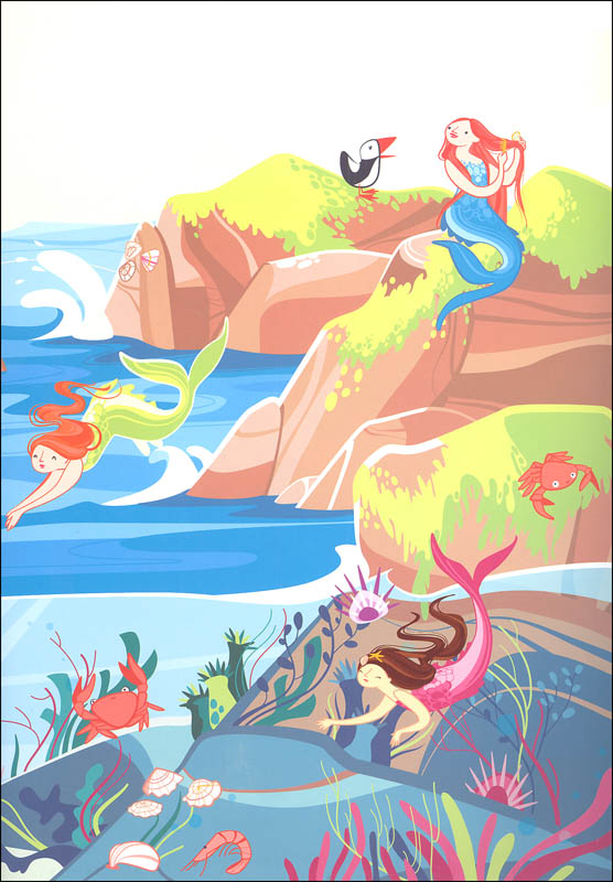 Mermaids Sticker Book Usborne 9780794544744