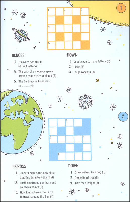 Earth Crosswords (Usborne) EDC / Usborne 9780794546830