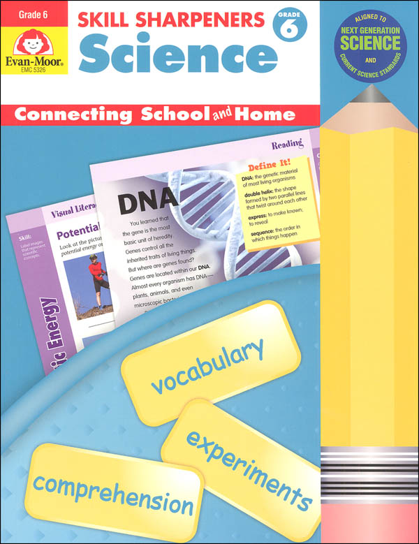 Skill Sharpeners Science Grade 6 EvanMoor 9781629381589
