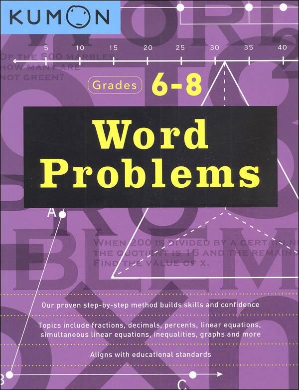 Word Problems Grades 6-8