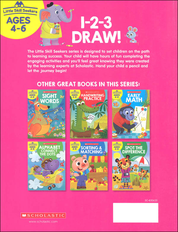 123 Draw! (Little Skill Seekers) Scholastic Teaching Resources