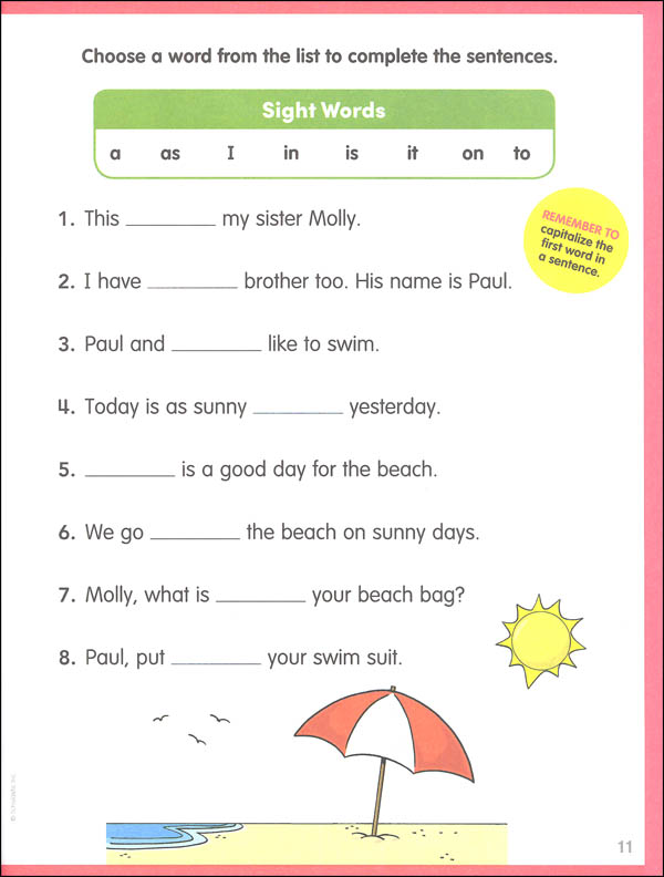 Sight Words (Little Skill Seekers) | Scholastic Teaching Resources ...