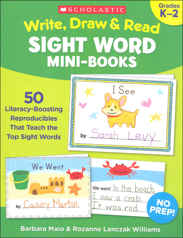 Write, Draw & Read Sight Word Mini-Book