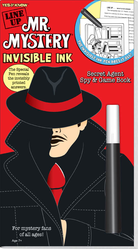 Line-Up Mr. Mystery Invisible Ink