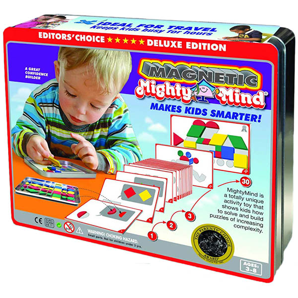 SuperMind Design Tiles in Draw String Bag Leisure Learning Products Inc. MightyMind 