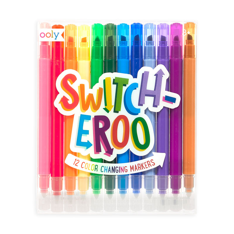 Switch-eroo Color Changing Markers (set of 12)