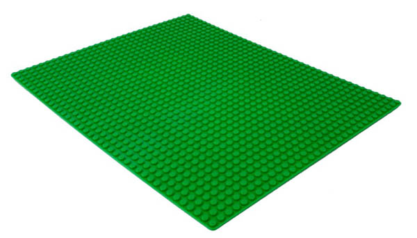 Block Plate - Rectangle (Green)