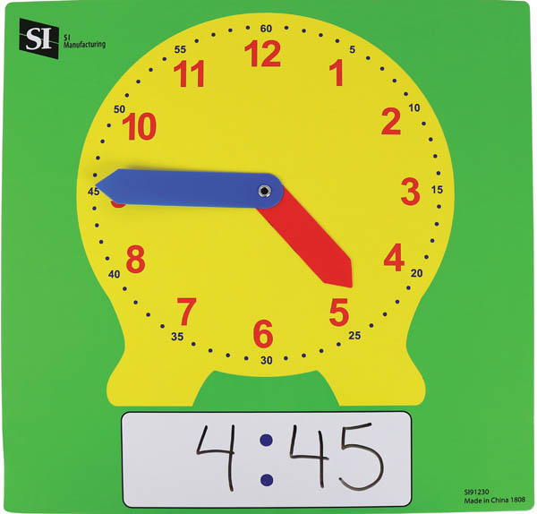 Dry Erase Clock - Demo | SI Manufacturing
