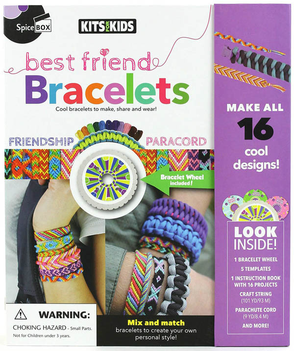 Best Friends Bracelets Kits For Kids Spice Box