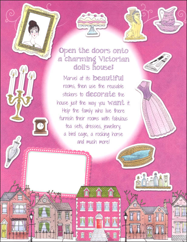 Dolls' House Sticker Book (Scribblers Fun Activity) Salariya Book