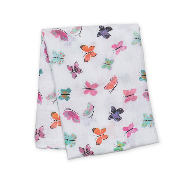 Butterfly Swaddling Blanket