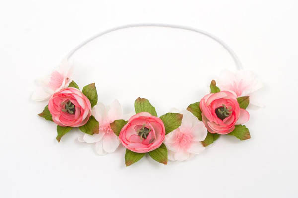 Petal Pink Flower Headband