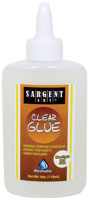 Sargent Clear Washable Glue (4 oz.)