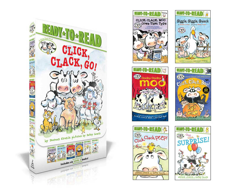 Click, Clack, Go! (Set of 6 Ready to Read Level 2 Readers)