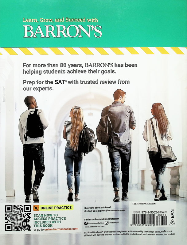 Barron's Digital SAT Study Guide Premium 2024 Barron's Educational