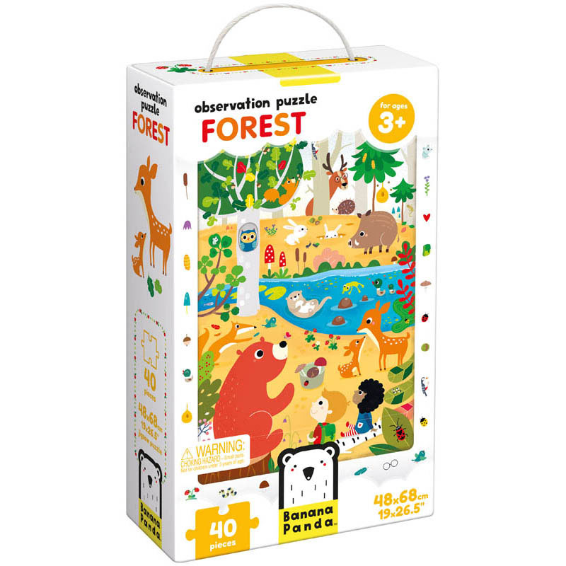 Forest Observation Puzzle (40 pieces)