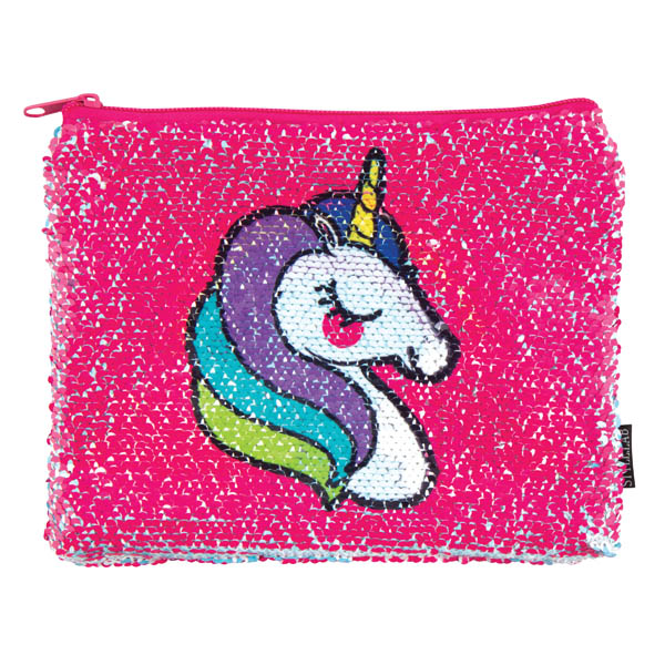 Unicorn / Rainbow Reveal Magic Sequin Pouch