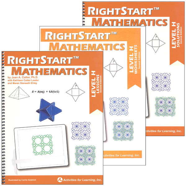 RightStart Mathematics Level H Book Bundle (2nd edition)