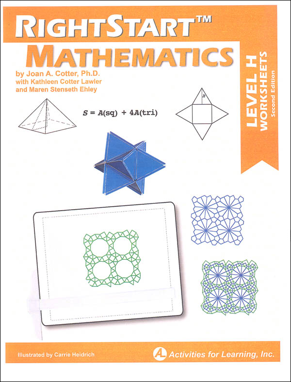 RightStart Mathematics Level H Worksheets (2nd edition)