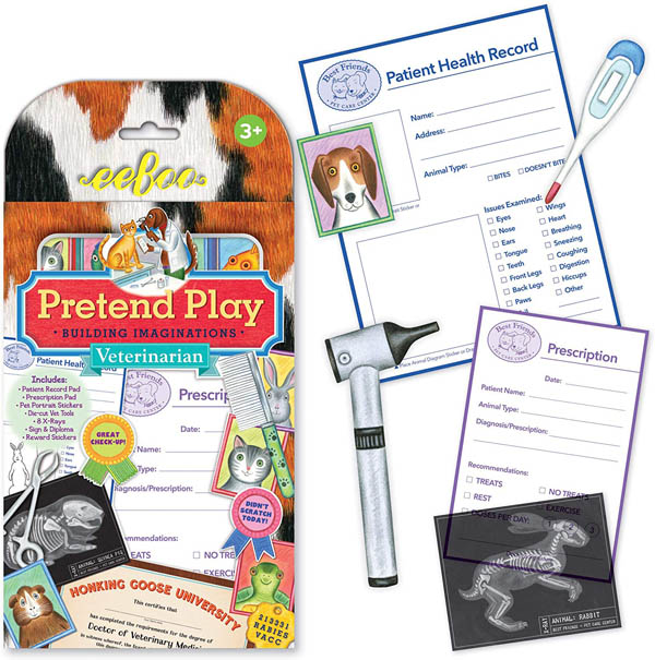 Veterinarian Pretend Play Kit | eeBoo