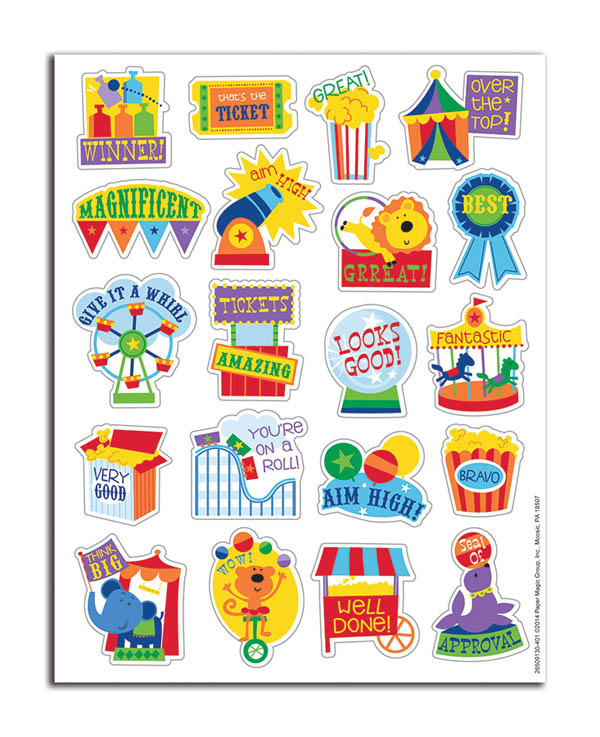 Popcorn Scented Stickers | Eureka