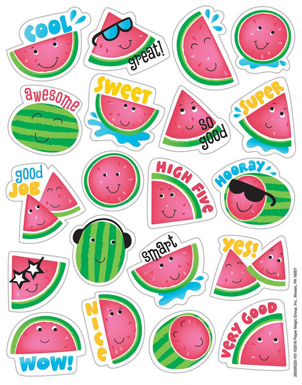 Watermelon Scented Stickers | Eureka