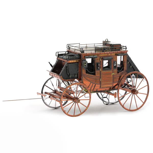 Wild West Stagecoach (Metal Earth 3D Model) | Fascinations Toys & Gifts