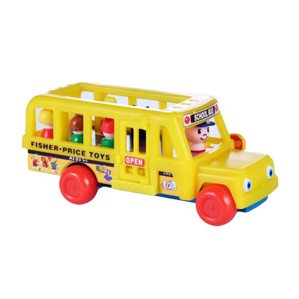 World's Smallest Fisher Price Bus Toy Choking Hazard New Toy 