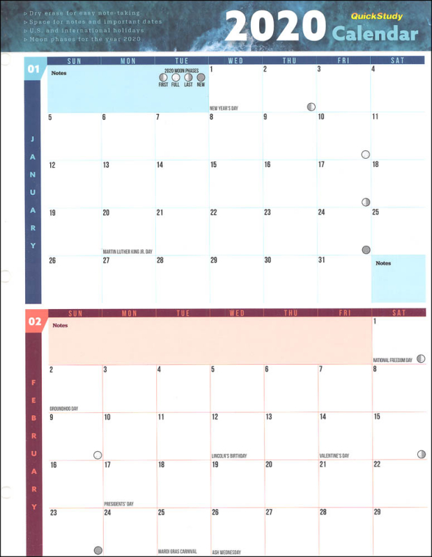 notability calendar template 2021