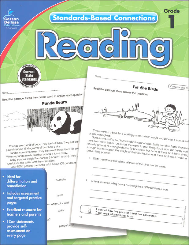 Standards-Based Connections: Reading - Grade 1