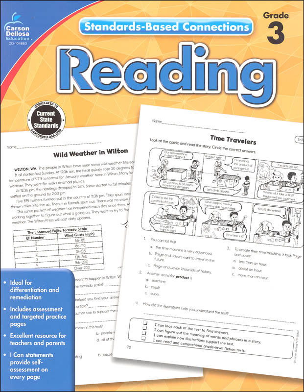 Standards-Based Connections: Reading - Grade 3