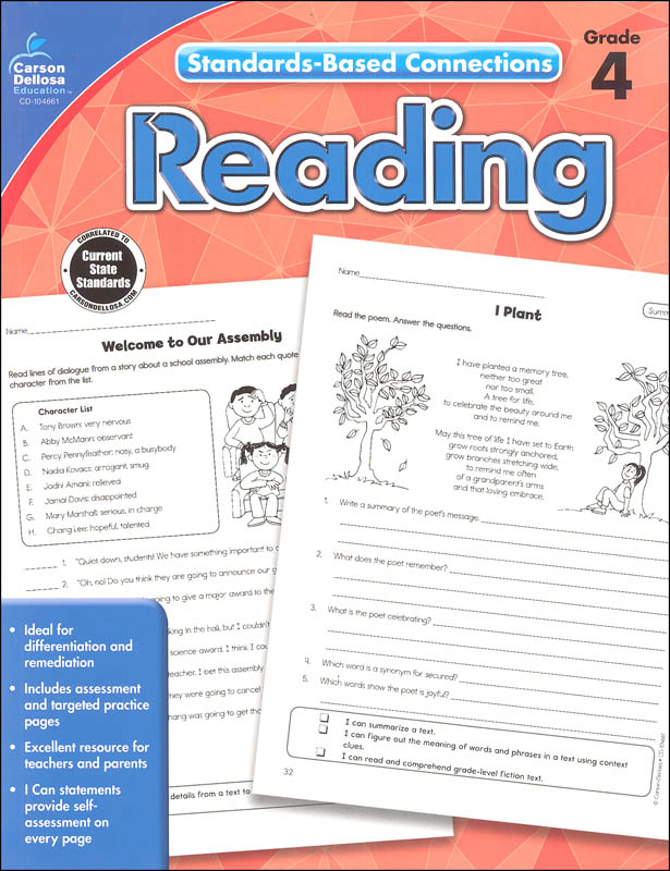 Standards-Based Connections: Reading - Grade 4
