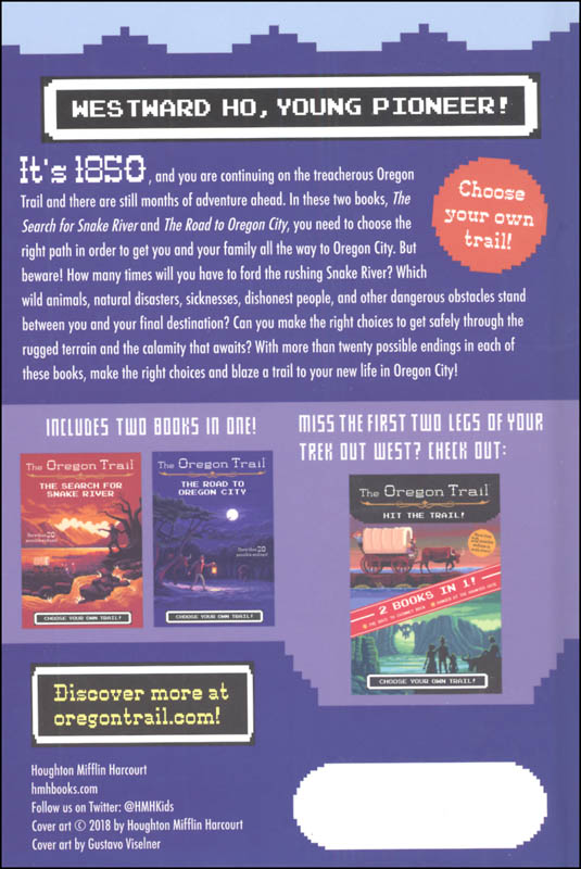 Oregon Trail Oregon City or Bust! (Two Books in One) HMH Books for
