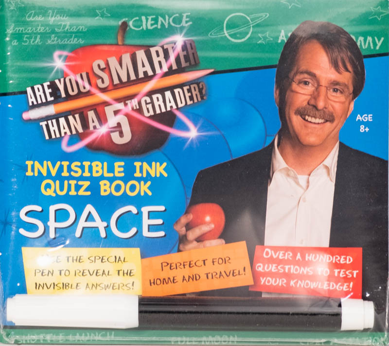 Are You Smarter Than a 5th Grader? Invisible Ink Quiz Book - Space ...