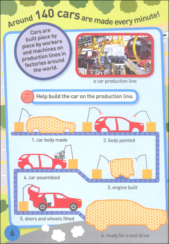Things That Go Sticker Activity Book | National Geographic Society Children's Books | 9781426335372