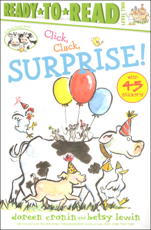 Click, Clack, Surprise! (Ready-to-Read Level 2)