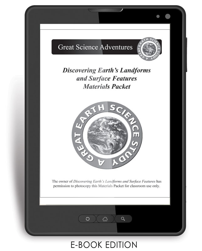 Discovering Earth's Landforms and Surface Features Materials Packet e-book