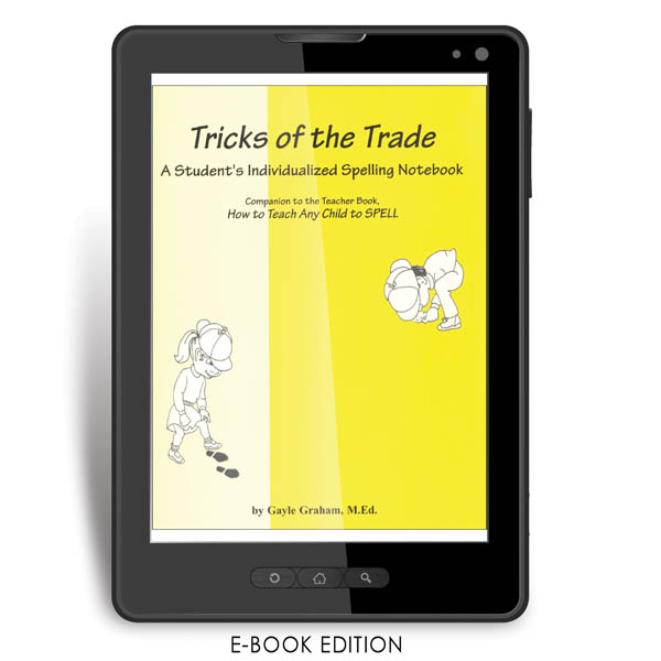 Spelling Tricks of the Trade Student e-book | Common Sense Press